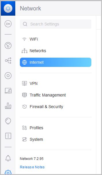 1 - Internet Settings